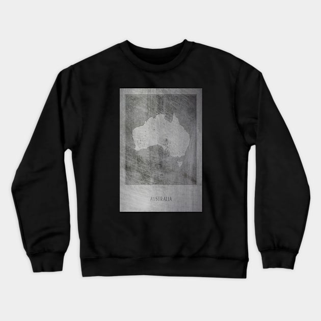 Australia Crewneck Sweatshirt by Creative at home